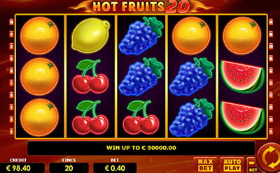 Hottest fruit 20 Slot autoplay