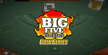 How to Play Big Five Gold Blackjack by Microgaming