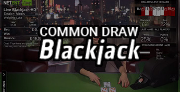 How to Play Common Draw Blackjack by Netent