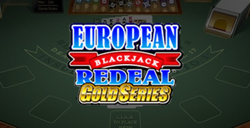 How to Play European Blackjack Redeal Gold by Quickfire