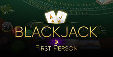 How to Play First Person Blackjack by Evolution
