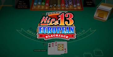 How to Play Hi Lo 13 European Blackjack by Microgaming