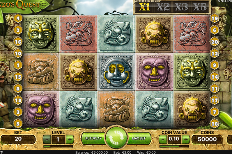 Gonzo’s Quest Slot by NetEnt