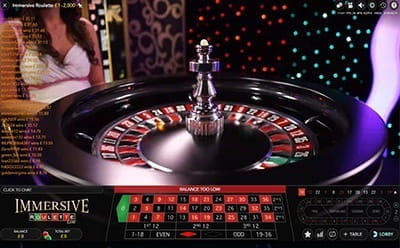 Immersive Roulette at TopTally Live Casino!