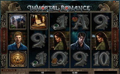 Immortal Romance Slot at LeoVegas Sweden