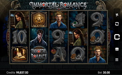 The Immortal Romance Online Slot at Quatro Casino