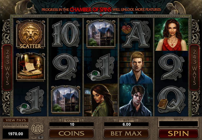 Immortal Romance Slot Free Play