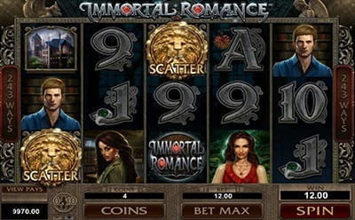 Immortal Rommance Available at LadyLucks Casino
