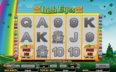 Irish Eyes Pick Me Bonus