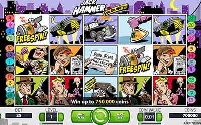 Jack Hammer Slot at MrJackVegas