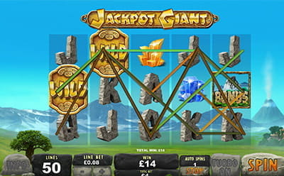 Jackpot Giant Wild Substitutions