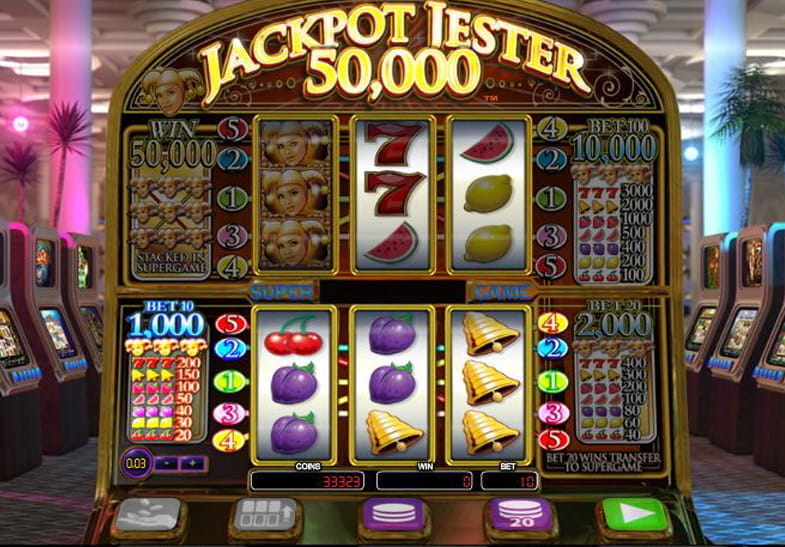 Free Demo of the Jackpot Jester 50,000 Slot