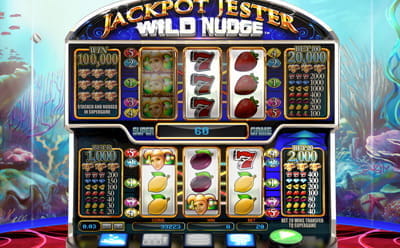 Jackpot Jester Wild Nudge Slot Bonus Round