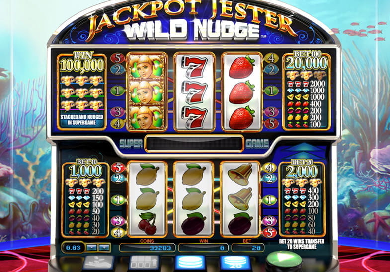 Jackpot Jester Wild Nudge Free Classic Slot