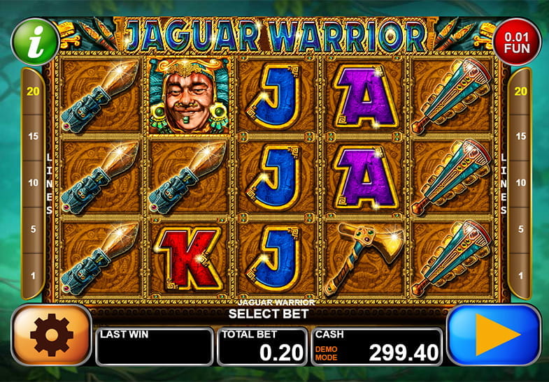 Jaguar Warrior Online Slot game