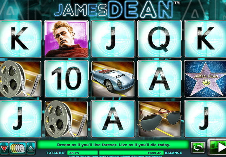 Free Demo of the James Dean Slot