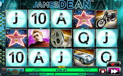 James Dean Slot Gameplay