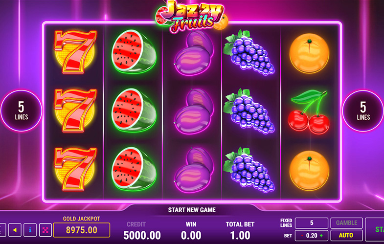 Free Demo of the Jazzy Fruits Slot
