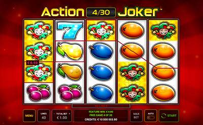 Joker Action Slot Bonus Round