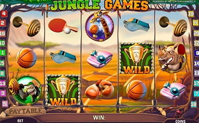 Jungle Games Slot Free Spins