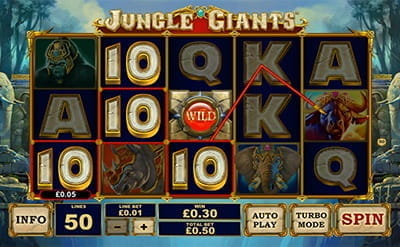 Jungle Giants Slot Bonus Round