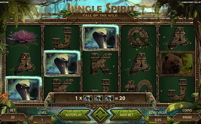Jungle Spirit Call of the Wild Slot Free Spins