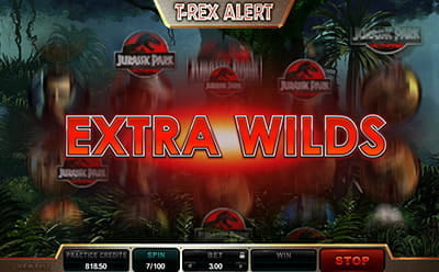 Jurassic Park T-Rex Alert Mode