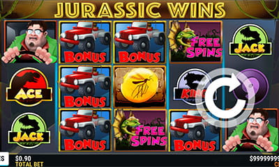 Jurassic Wins Slot Bonus Round