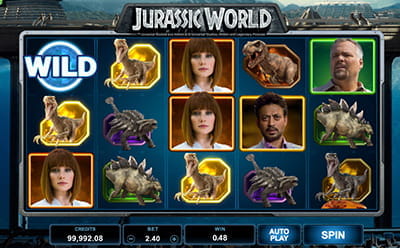 Jurassic World Slot at Royal Vegas