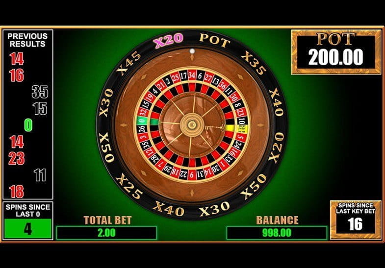 Key Bet Roulette Free Demo