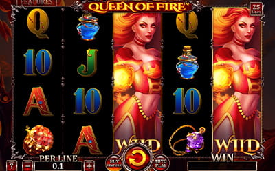 Der Online Slot King Billy Queen of Fire bei King Billy