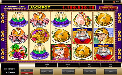 King Cashalot Slot at Golden Tiger Casino
