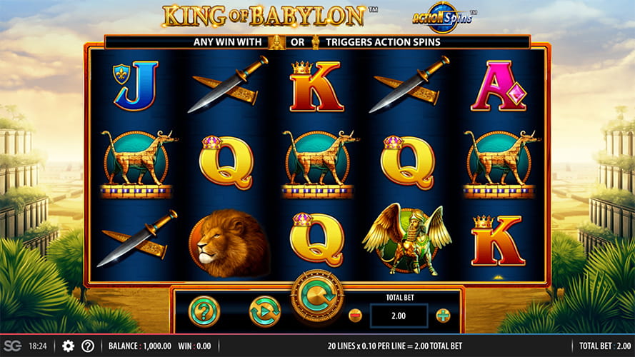 Free Demo of the King of Babylon Slot