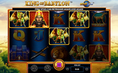 King of Babylon Slot Free Spins