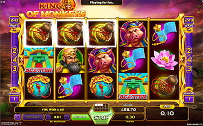 King of Monkeys Slot Free Spins