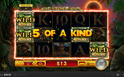 King Solomon Mines Slot Bonus Round
