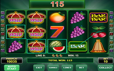 King’s Crown Slot Paytable