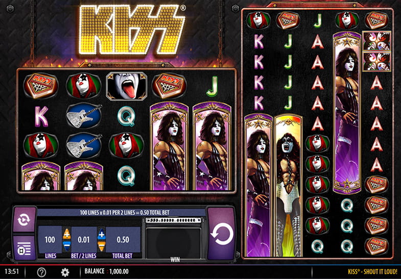 Kiss: Shout It Out Loud Slot