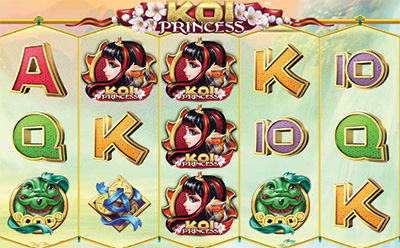The Koi Princess Online Slot at GrandMasterJack