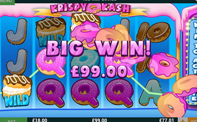 Krispy Kash Slot Bonus Round