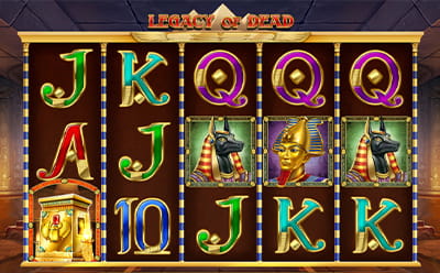 Der Legacy of Dead Online Slot bei King Billy