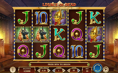 Der Legacy of Dead Online Slot im Lapalingo