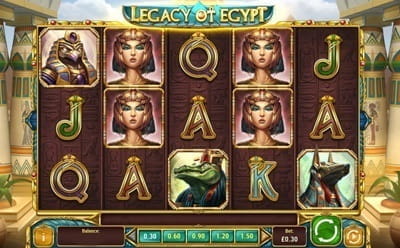 Legacy of Egypt in 21 Casino