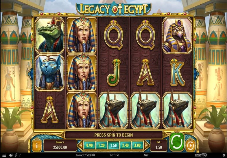 Legacy of Egypt Magic Wheel Demo