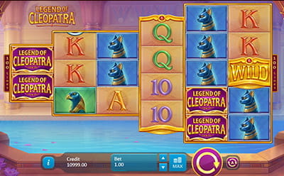 The Interface of Legend of Cleopatra Slot