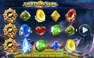 Lightning Gems Slot Mobile