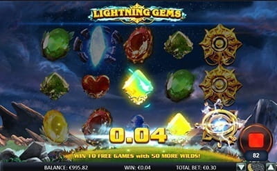 Lightning Gems Slot Bonus Round