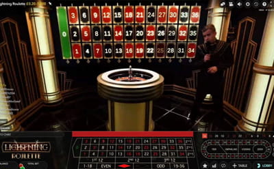 Lightning Roulette Live Casino Game