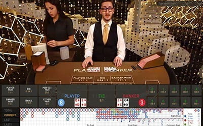 Live Baccarat Available to Play at SuperCasino