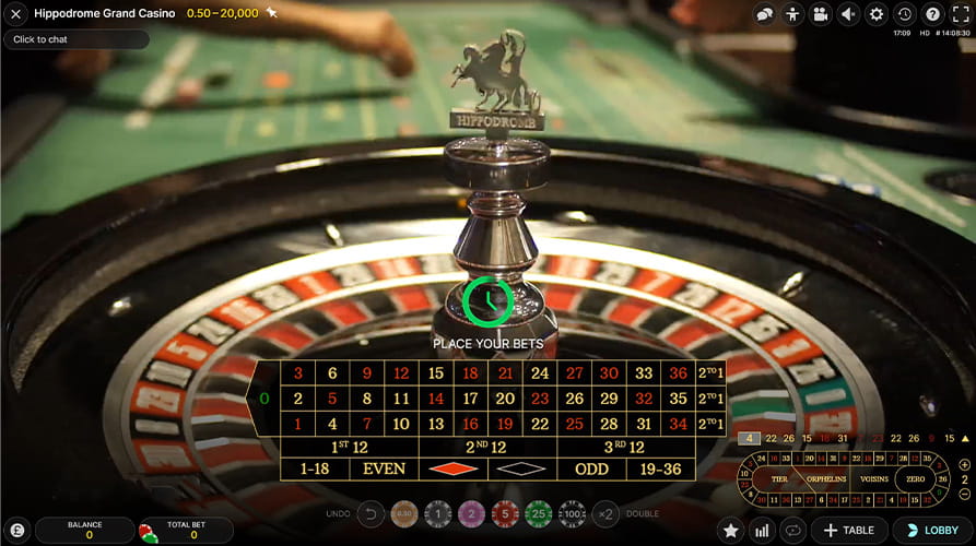 Live Grand Casino Roulette